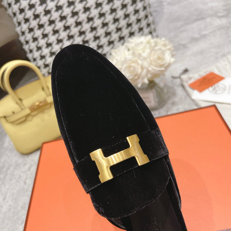 Hermes shoes Style 341 - styled lifestyle view