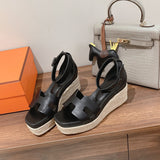 Hermes shoes Style 297 - logo and branding close-up