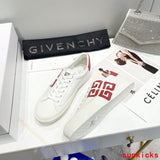Givenchy Camel Platform Heels - Angled View