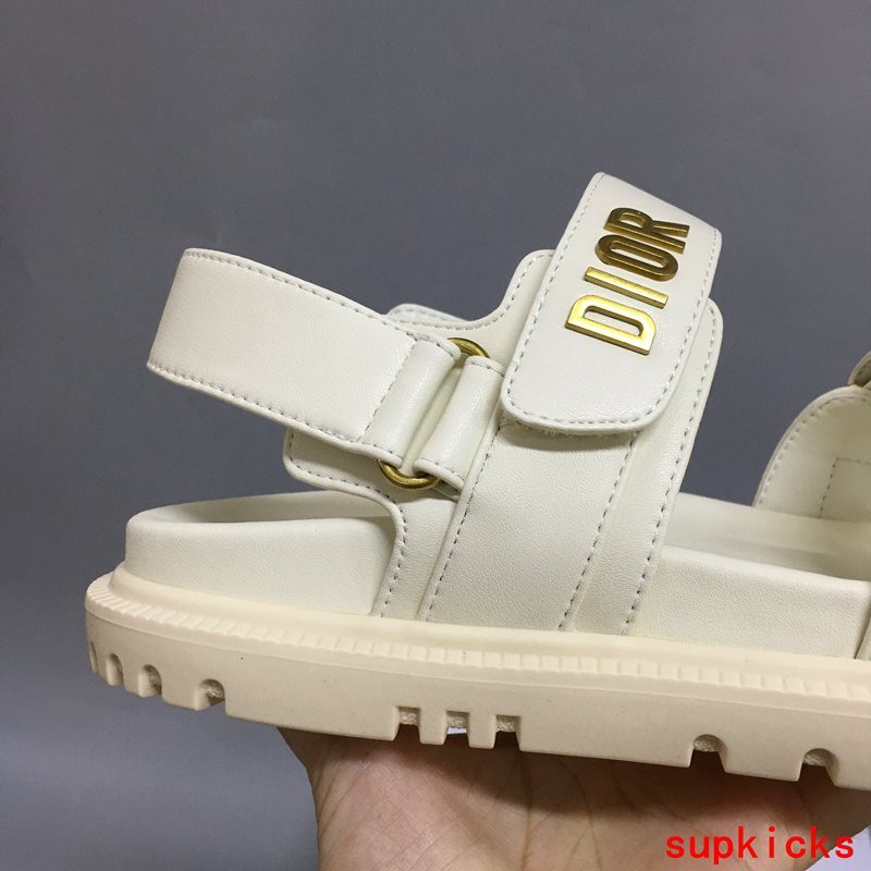 Dior Nude Chunky Platform Sneakers - Full Silhouette View