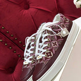 Louis Vuitton shoes Style 187 - back heel detail