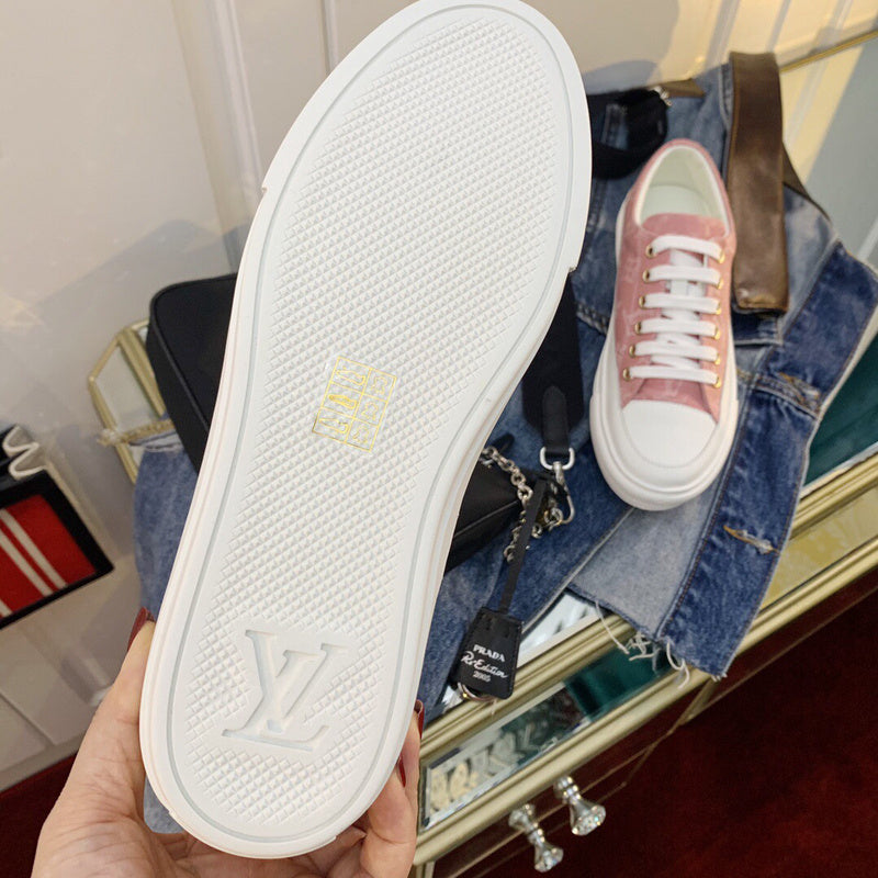 Louis Vuitton designer shoes full view