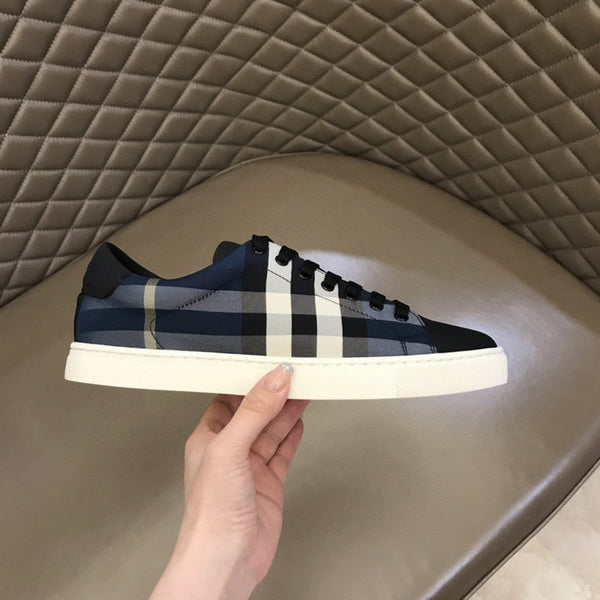 Burberry Black High-Top Sneakers - Sole Detail View