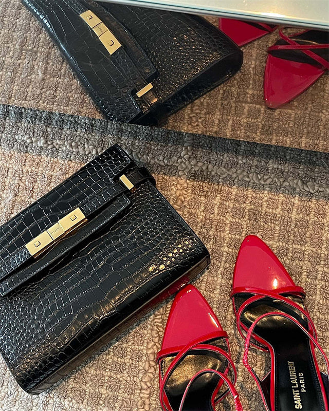 Saint Laurent shoes styled look premium fashion