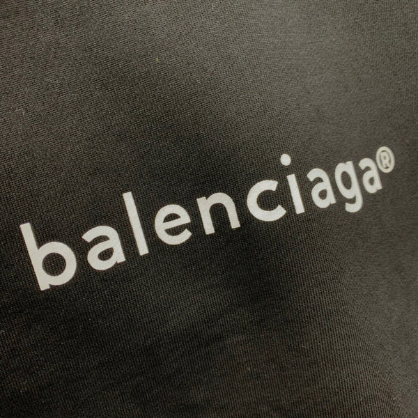Close-up of Balenciaga designer clothing craftsmanship
