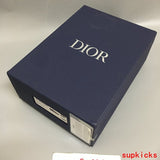 Dior Chocolate Brown Bow-Detail Flats - Toe Detail View