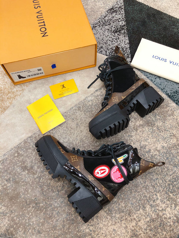 Louis Vuitton designer shoes full view
