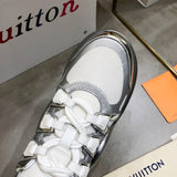 Louis Vuitton Tan Ankle Strap Heels - Toe Detail View
