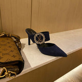 Louis Vuitton shoes Style 263 - close-up of iconic logo design (alternate angle)