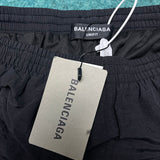 Close-up of Balenciaga designer clothing craftsmanship