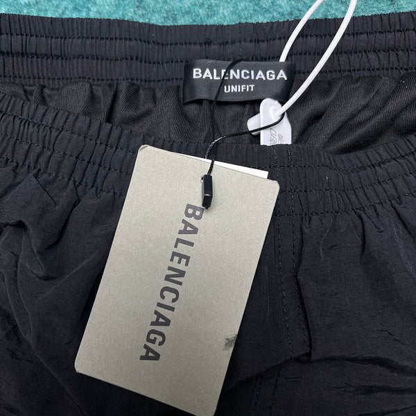 Close-up of Balenciaga designer clothing craftsmanship