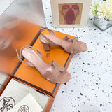 Hermes sandals Style 141 - styled lifestyle view