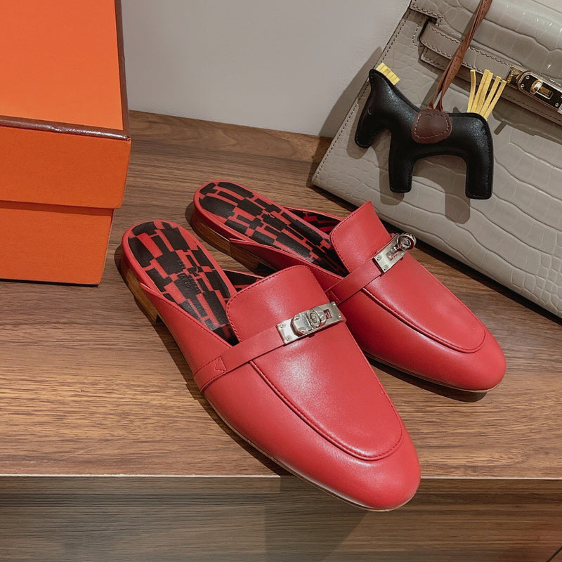 Hermes shoes Style 279 - close-up of sleek modern silhouette