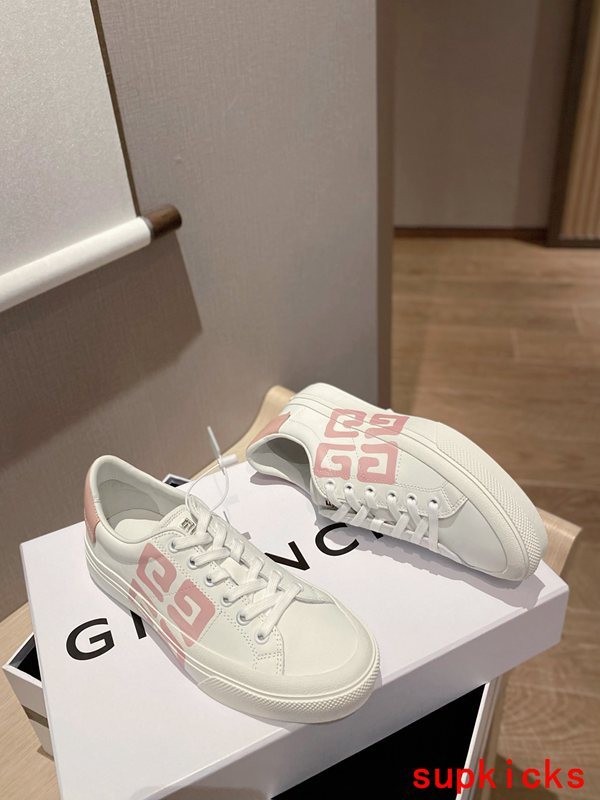 Givenchy Tan Slip-On Sneakers - Toe Detail View
