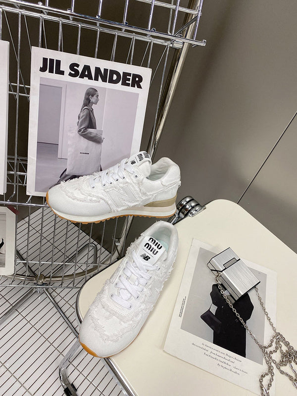 Miu Miu designer shoes full view