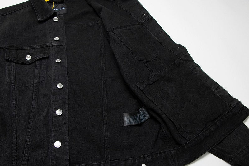Close-up of Balenciaga designer clothing craftsmanship