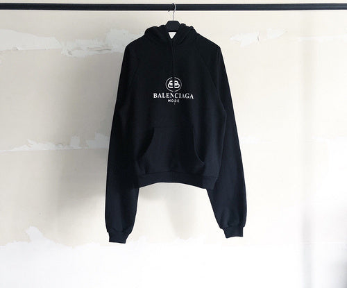 Close-up of Balenciaga designer clothing craftsmanship