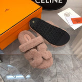 Hermes shoes Style 266 - top view showing design (alternate angle)