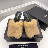 Side profile view of Saint Laurent luxury piece style No.125