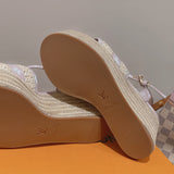 Louis Vuitton shoes Style 356 - top view showing design