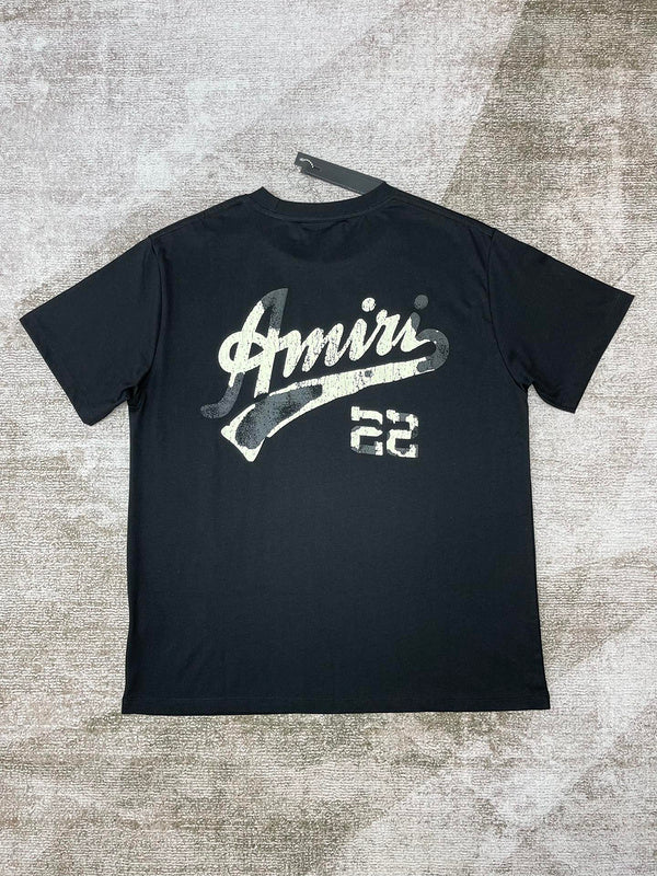 Amiri t-shirt front view designer style