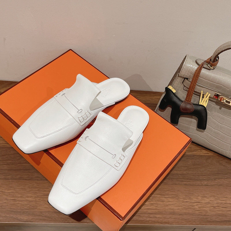 Hermes shoes Style 301 - top view showing design