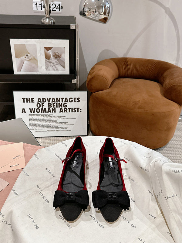 Miu Miu designer shoes full view
