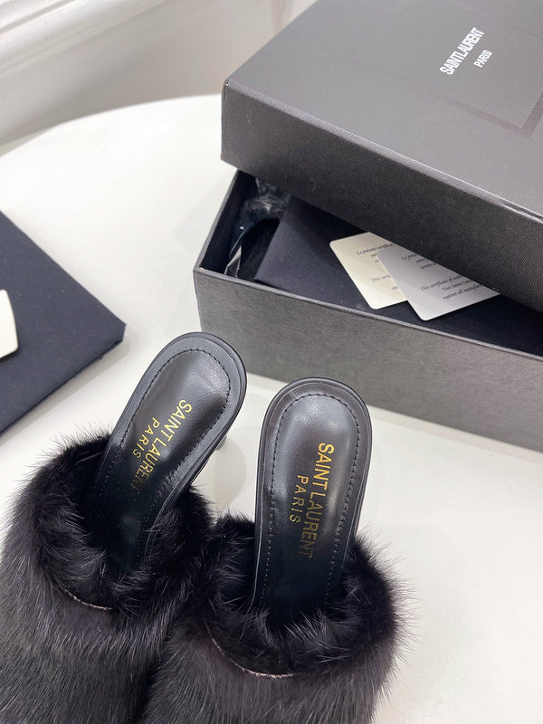 Saint Laurent shoes front view designer style