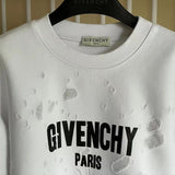 Close-up of Givenchy designer clothing craftsmanship
