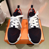 Hermes shoes Style 349 - texture and material detail (extra angle)
