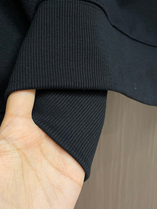Close-up of Burberry designer clothing craftsmanship