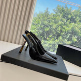 Side profile view of Saint Laurent luxury piece style No.009