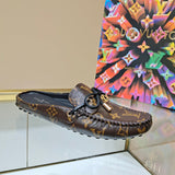 Louis Vuitton shoes Style 214 - front view, premium leather craftsmanship