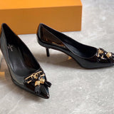 Louis Vuitton shoes front view designer style