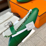 Hermes shoes Style 210 - top view showing design