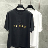 Close-up of Balmain designer clothing craftsmanship