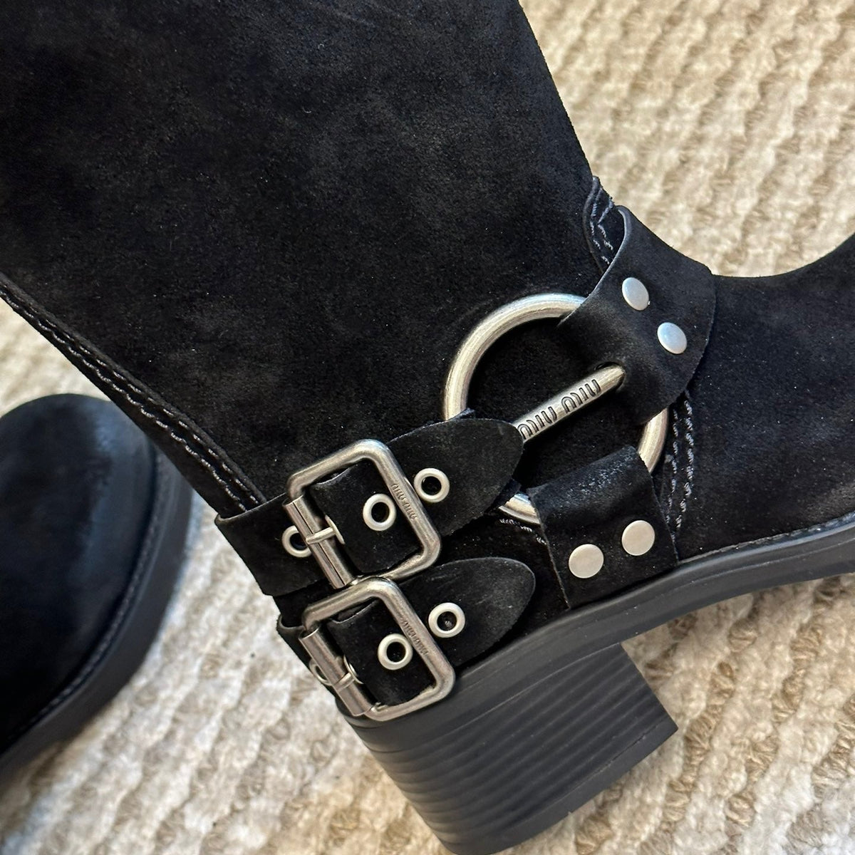 Shoes? Miu M Boots Luxury Lifestyle Designer Footwear
