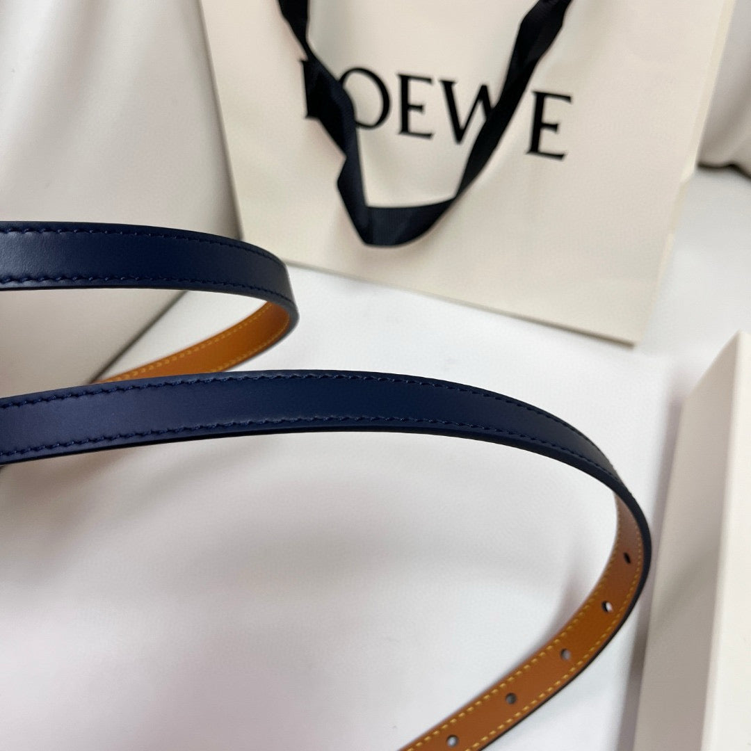 Belts- Loew Belt 1.5 Cm Premium Leather Designer Belt