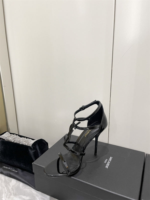 Side profile view of Saint Laurent luxury piece style No.089