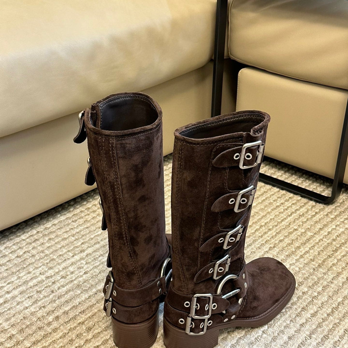 Shoes? Miu M Boots Premium Designer Casual Shoes