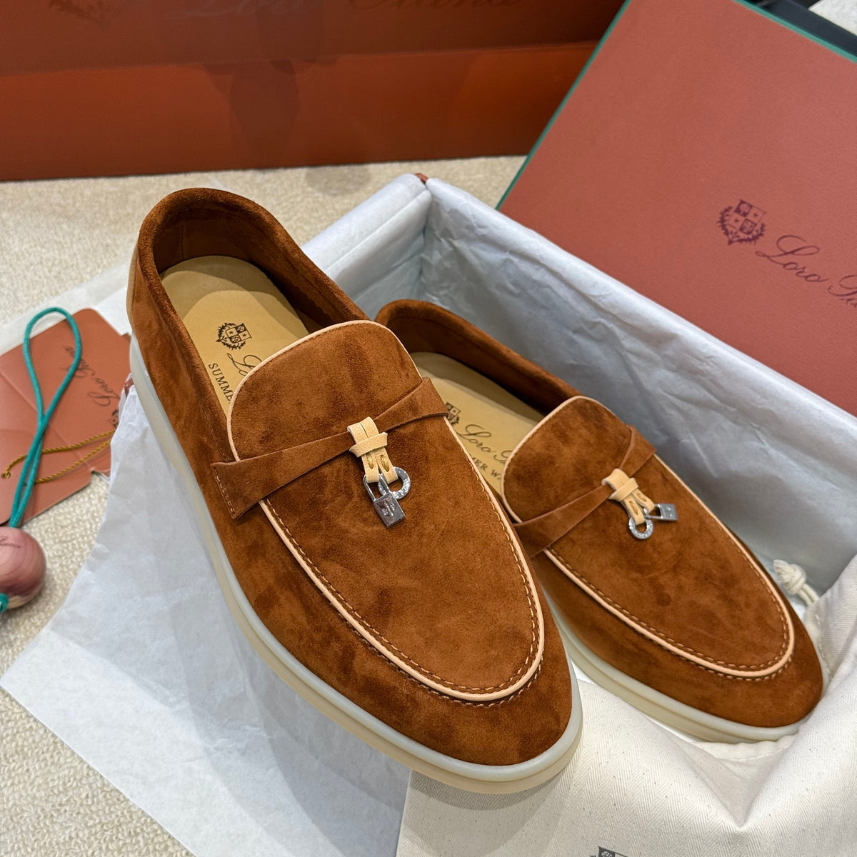 Shoes- Loro P Loafers Premium Designer Casual Shoes
