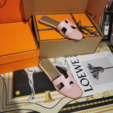 Hermès Burgundy Crisscross Strap Sandals - Toe Detail View