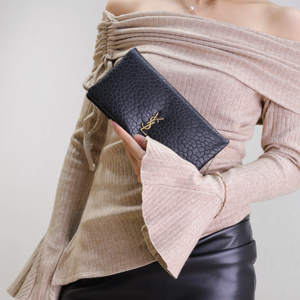 Saint Laurent Bags- Saint Laurent Calypso Mini Bag Premium Designer Shoulder Bag