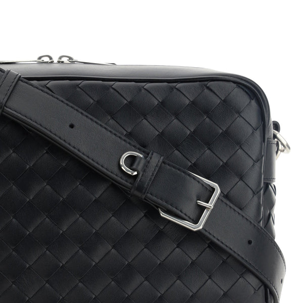 Bottega Veneta Bags? Bottega Veneta Men Camera Medium Shoulder Bag Luxury Designer Leather Handbag