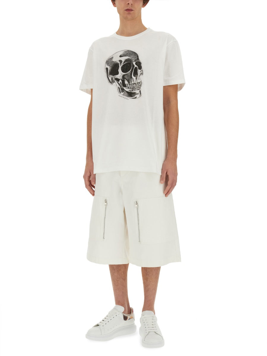 Alexander McQueen premium tee shirts detail and craftsmanship close-up