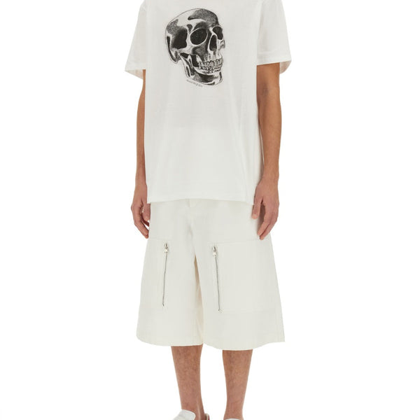 Alexander McQueen premium tee shirts detail and craftsmanship close-up
