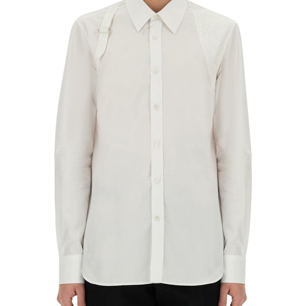 Alexander McQueen Tops? Alexander Mcqueen Men Harness Shirt Elegant Everyday Designer Top