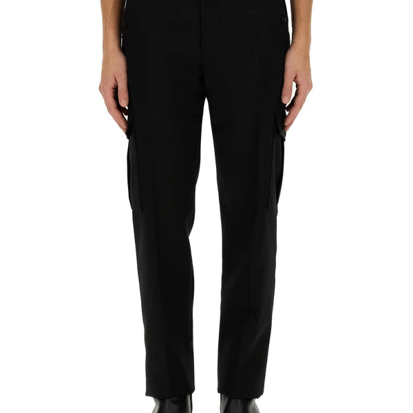 Alexander McQueen Pants? Alexander Mcqueen Men Military Pants Tailored Everyday Designer Pants