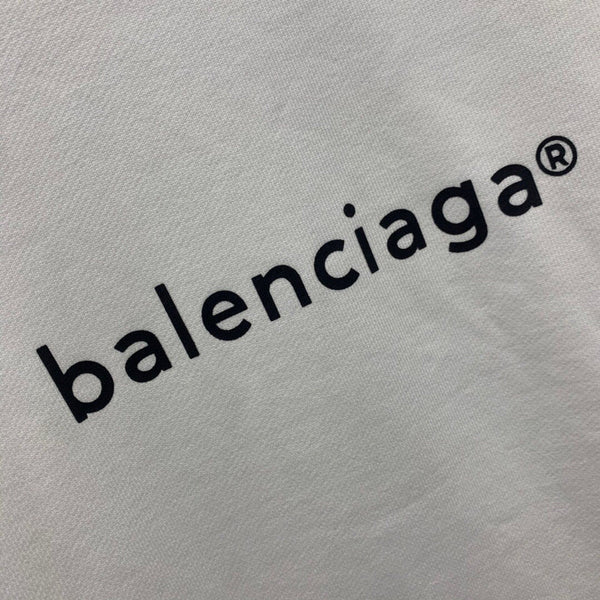 Close-up of Balenciaga designer clothing craftsmanship