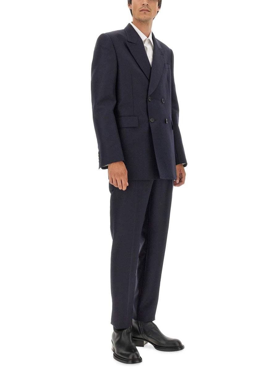 Alexander McQueen Jackets? Alexander Mcqueen Men Double-Breasted Jacket Luxury Designer Outerwear Jacket